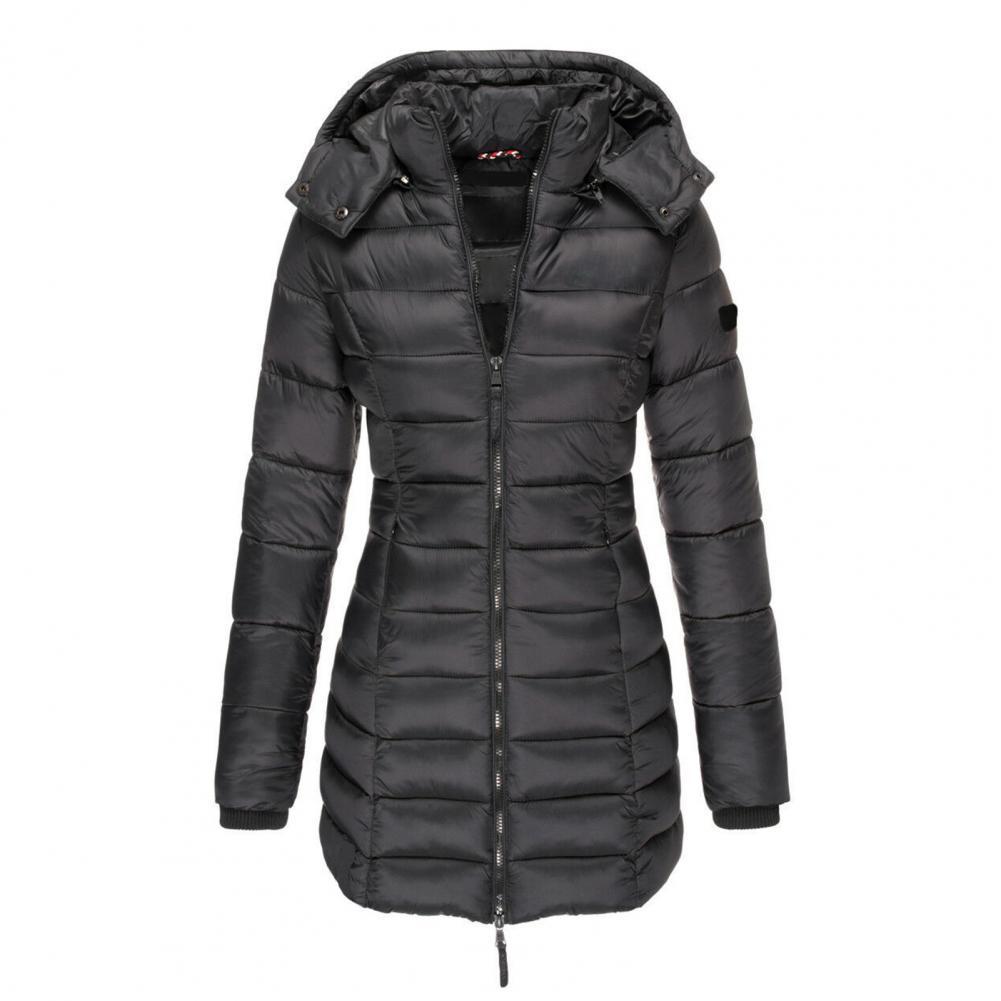 Minna | Women's Puffer Coat Hooded Quilted Windproof Warm Winter