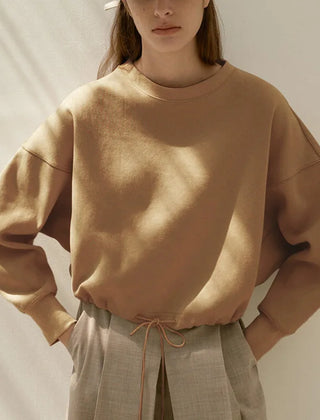 Christine Brewer Greer oversized women's hoodie, cozy sweatshirt with a relaxed fit, in soft fabric, shown in a stylish design.