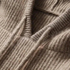 Women’s Claudia Cashmere Hoodie by Christine Brewer, featuring soft, cozy cashmere fabric and a relaxed fit.