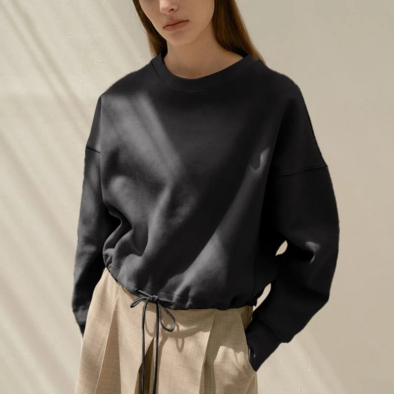 Christine Brewer Greer oversized women's hoodie, cozy sweatshirt with a relaxed fit and soft fabric, in a stylish casual design.