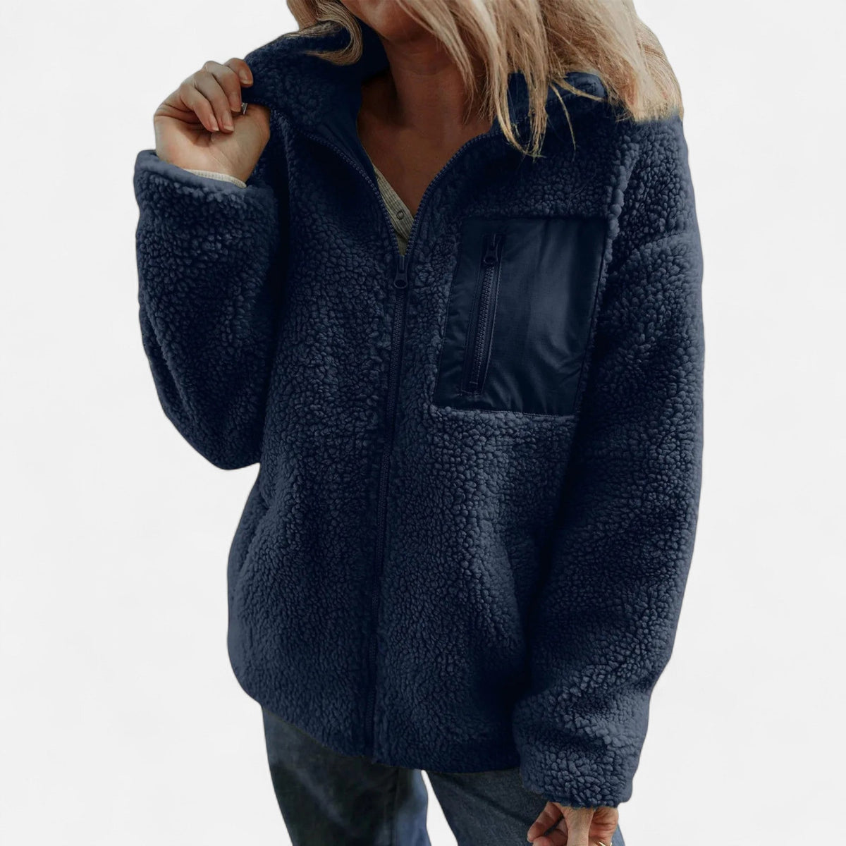Eugenia | Fleece Teddy Coat for Women