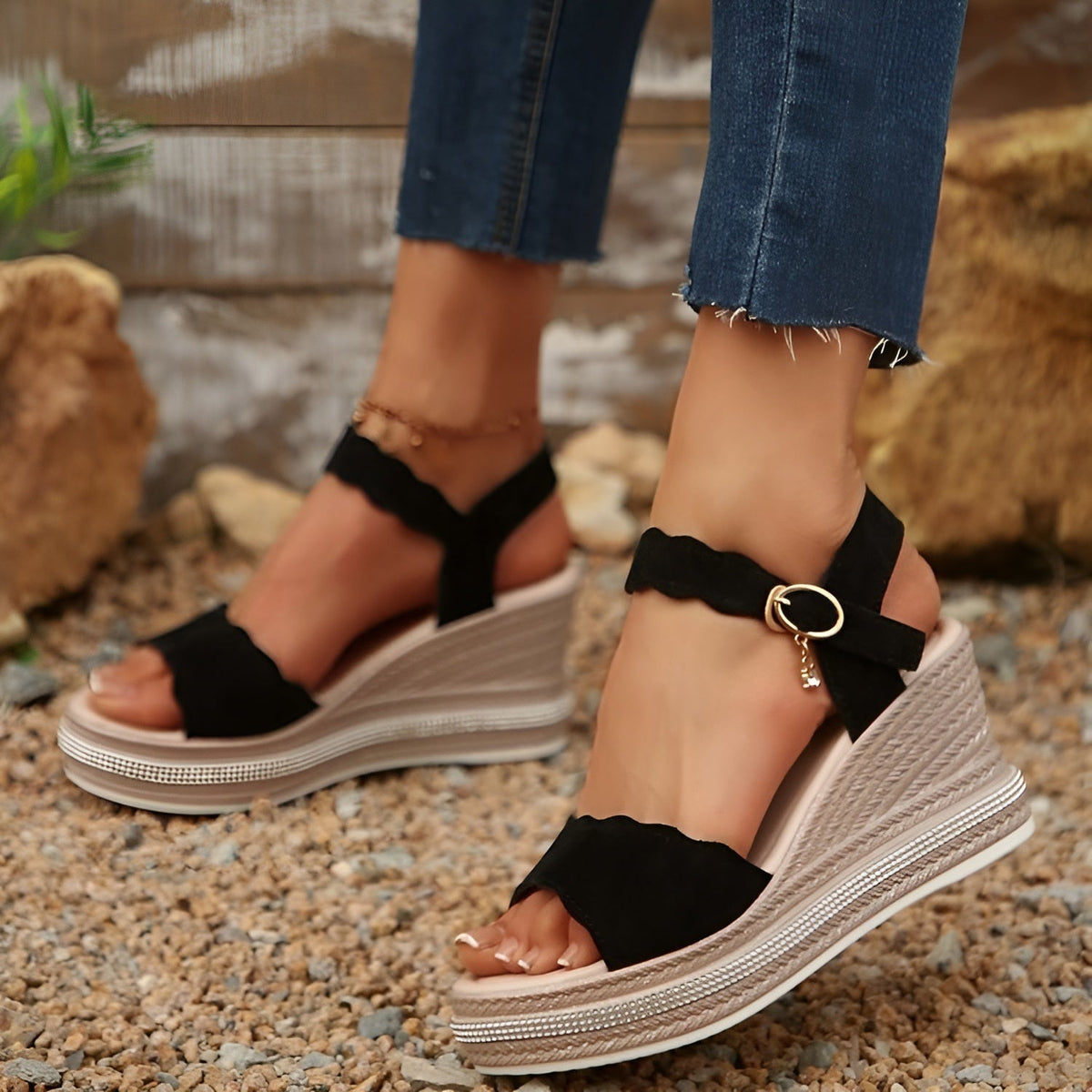 Ingrid women's orthopedic sandals by Christine Brewer, showcasing supportive, comfortable design with cushioned straps and sturdy sole.