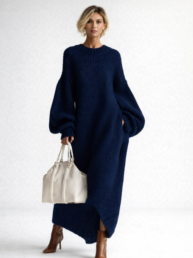 Maude | Longline Oversized Sweater Dress for Women