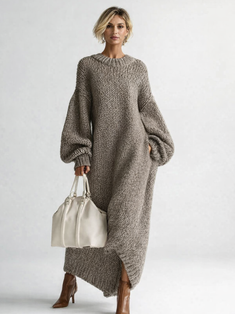 Maude | Longline Oversized Sweater Dress for Women