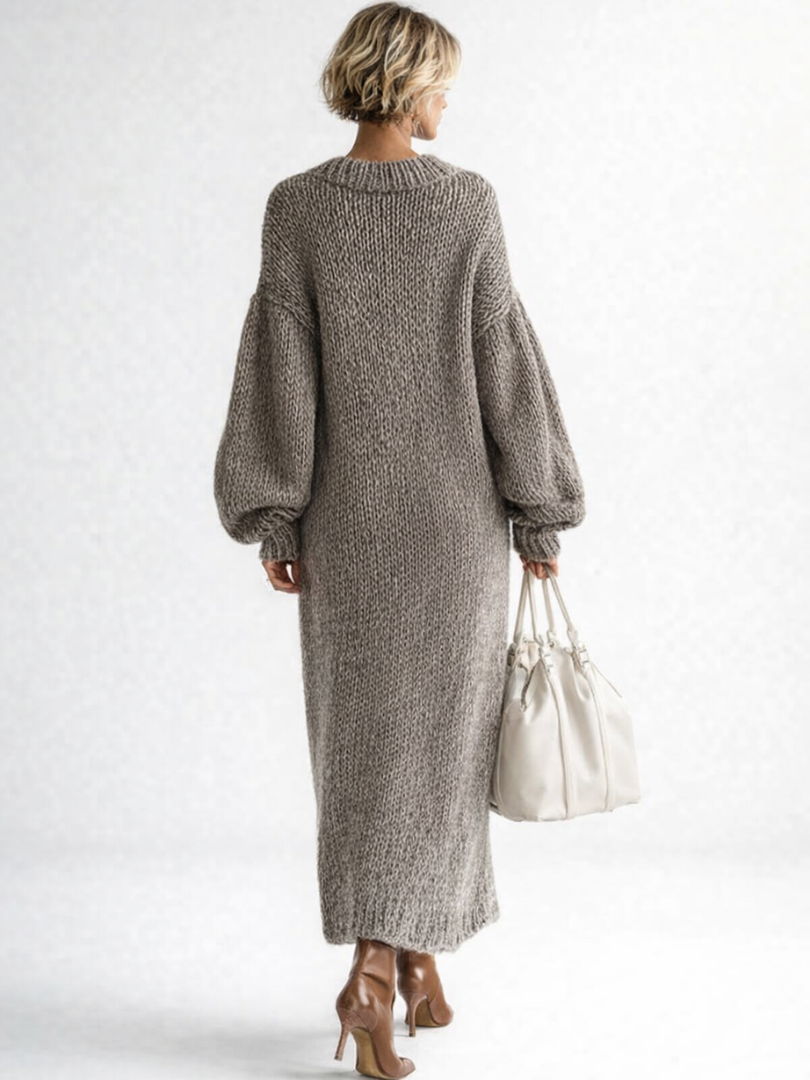 Maude | Longline Oversized Sweater Dress for Women