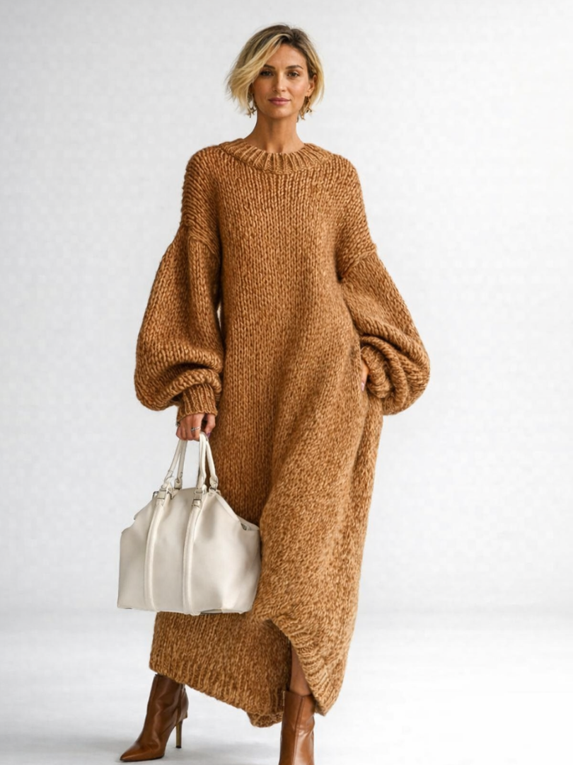 Maude | Longline Oversized Sweater Dress for Women