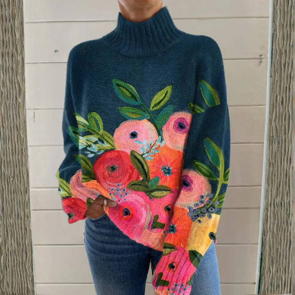 Christine Brewer Meredith ribbed sweater for women, featuring a cozy knit design and a classic fit in soft, textured fabric.