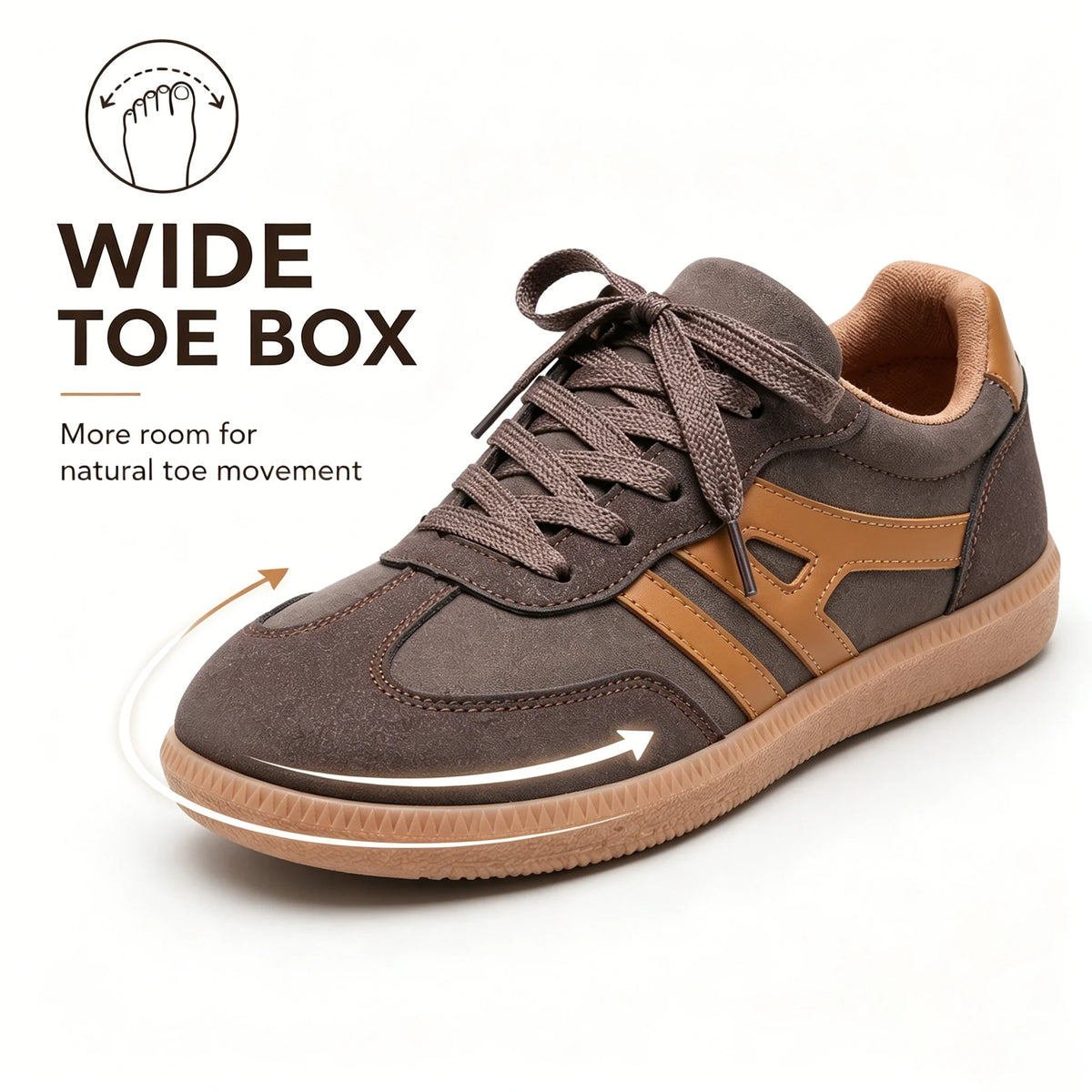 Pauline | Orthopedic Wide-Fit Sneakers for Women