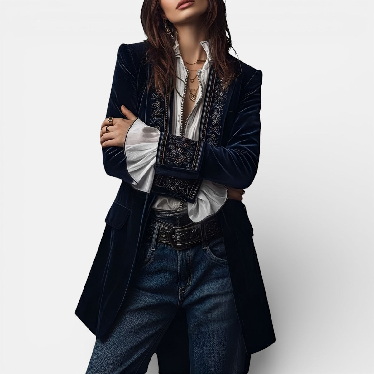 Vivian | Velvet Jacket for Women