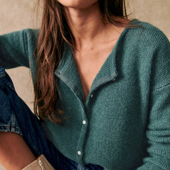 Hattie mohair knit top for women by Christine Brewer, featuring a soft, cozy fabric and a stylish, fitted design.
