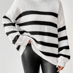 Women’s knit sweater named Miriam by Christine Brewer, featuring a cozy, stylish design in soft fabric.