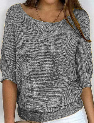 Christine Brewer Bianca knit sweater for women, featuring a cozy, stylish knit design in a flattering fit.