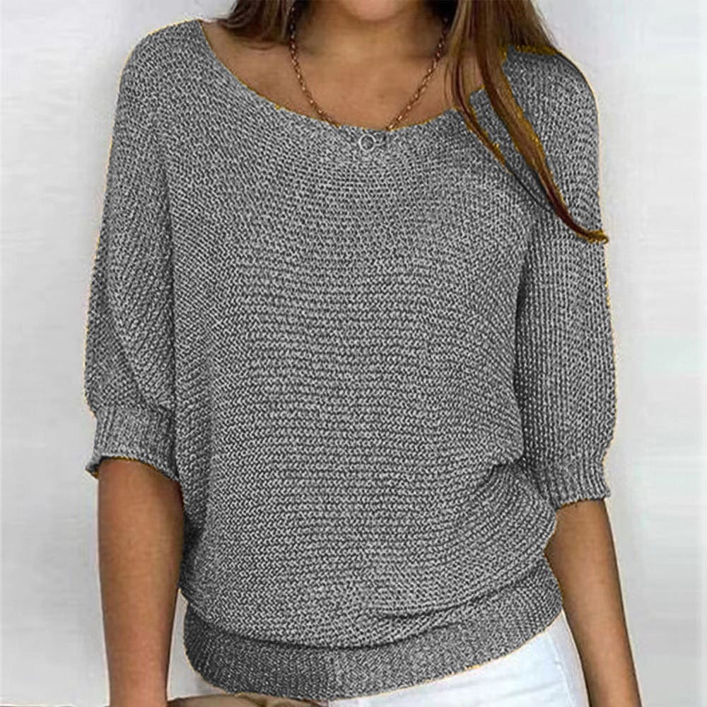 Christine Brewer Bianca knit sweater for women, featuring a cozy, stylish knit design in a flattering fit.