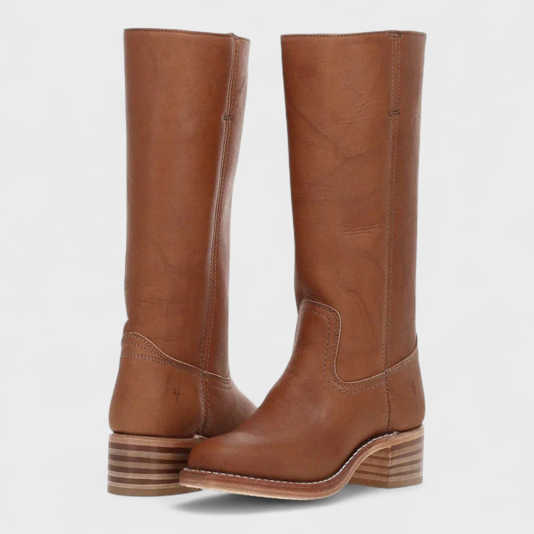 Sapphire | Riding Boots Knee High Boots Tall Boots Women Winter Fall Block Heel Equestrian