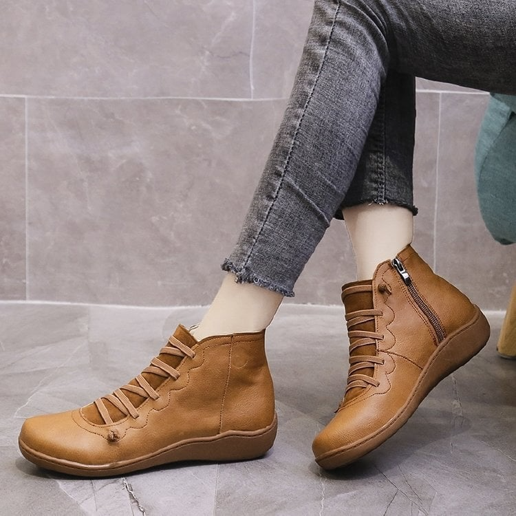 Evie | Boots, Women, Ankle Boots, Wedge, Slip On, Winter, Warm, Fall, Casual, Booties