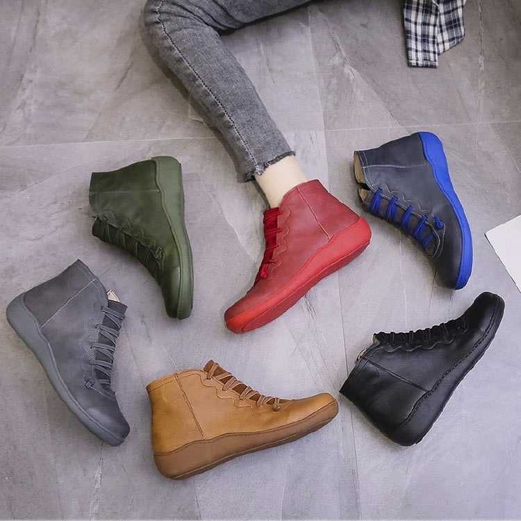Evie | Boots, Women, Ankle Boots, Wedge, Slip On, Winter, Warm, Fall, Casual, Booties