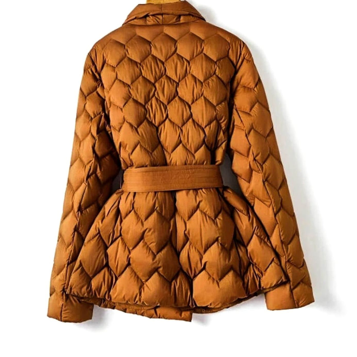 Lois | Quilted Belted Puffer Jacket for Women