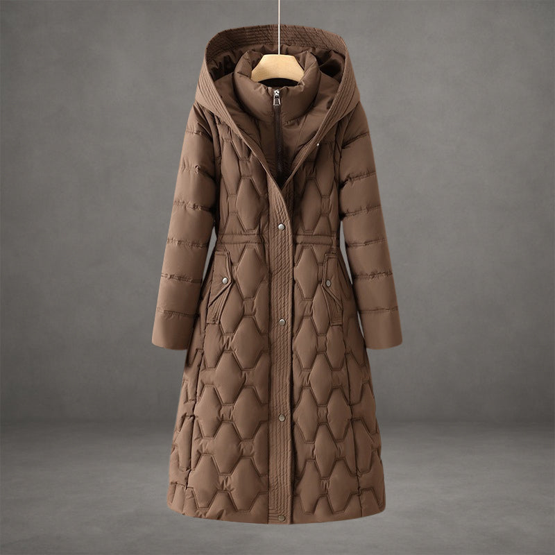 Xenia | Women's Puffer Coat Hooded Windproof Warm Winter