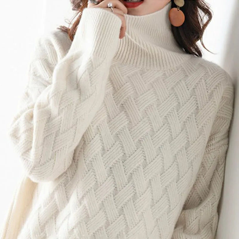 Alma | Cashmere Turtleneck Sweater for Women