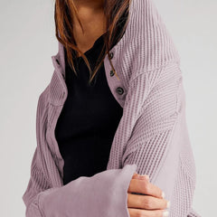Mia cropped hooded hoodie for women by Christine Brewer, featuring a casual fit with a hood and long sleeves, in a soft fabric.
