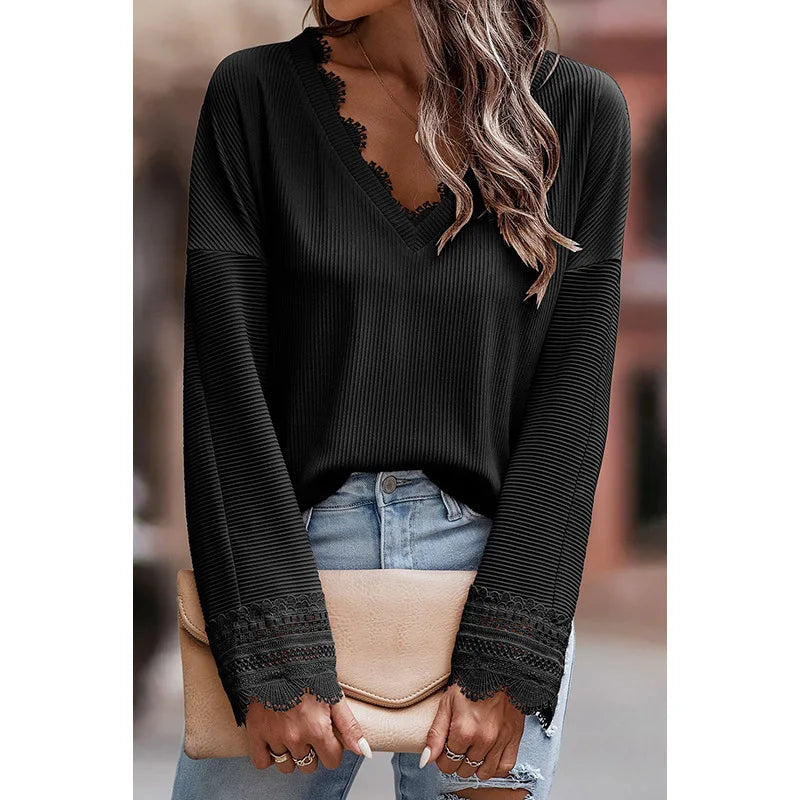Women’s Hadley knit sweater by Christine Brewer, featuring a cozy, stylish design in soft, neutral tones.