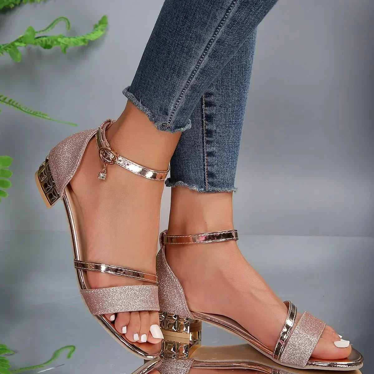 Elegant Christine Brewer Malia women's orthopedic sandals with comfortable straps and supportive soles.