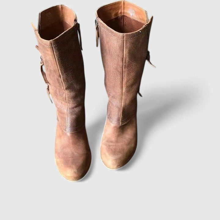 Elarisse | Cowboy Boots Western Boots Ankle Boots Women Winter Fall Casual Versatile Country