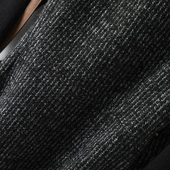 Longline tweed coat for women with belt, made by Christine Brewer, featuring a classic and stylish design in the Maya collection.