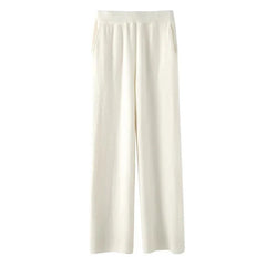Women's loose pull-on jogger pants by Christine Brewer, comfortable casual pants with relaxed fit and elastic waistband.