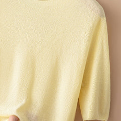 Christine Brewer Frankie wool sweater for women, soft knit with a cozy fit, in a stylish design perfect for casual wear.