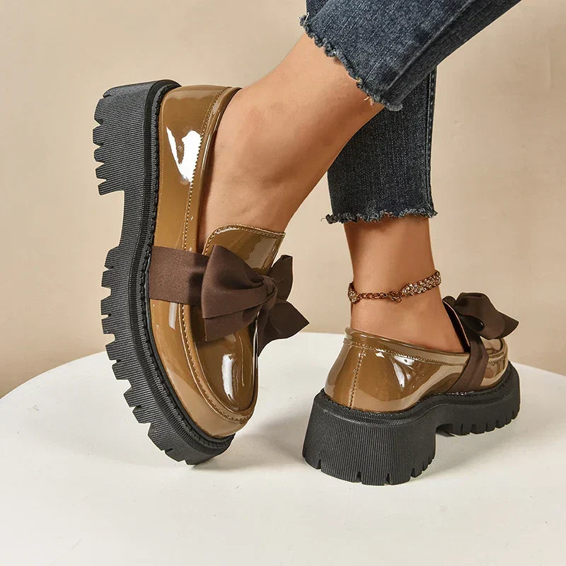 Christine Brewer Garisa women's orthopedic platform shoes with comfortable walking design, featuring a stylish, supportive sole.
