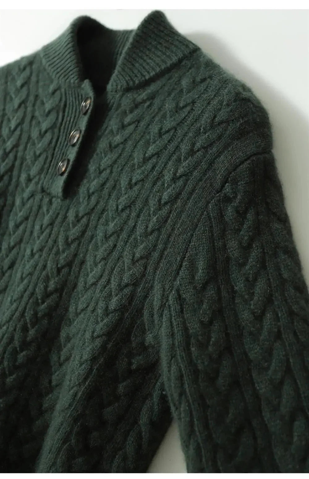 Florentine | Cable-Knit Button-Front Sweater for Women