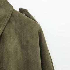 Willow oversized women's zip-up overshirt jacket by Christine Brewer, shown in a relaxed fit with a front zipper and casual style.