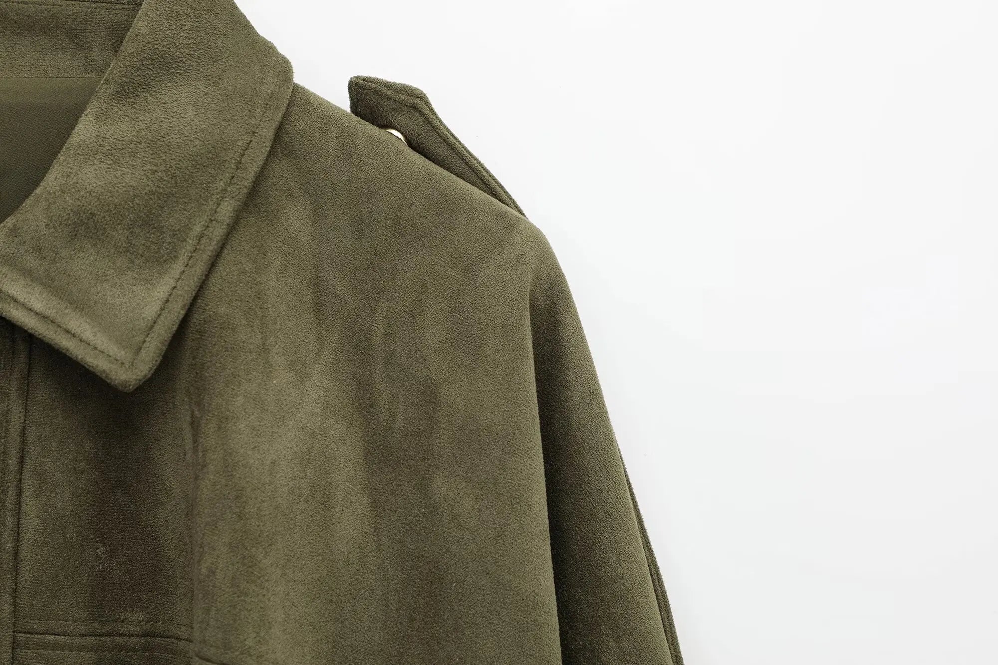 Willow oversized women's zip-up overshirt jacket by Christine Brewer, shown in a relaxed fit with a front zipper and casual style.