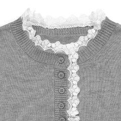 Women's knit sweater by Christine Brewer featuring a cozy, stylish design with a classic fit and textured knit pattern.