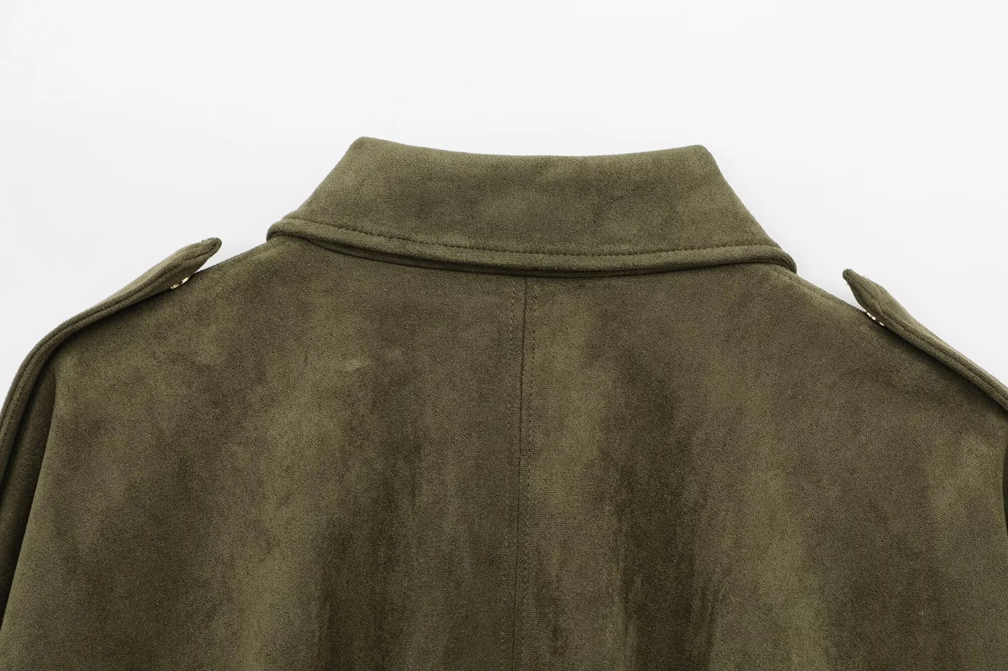 Willow oversized zip-up overshirt jacket for women by Christine Brewer, featuring a relaxed fit and front zipper detail.