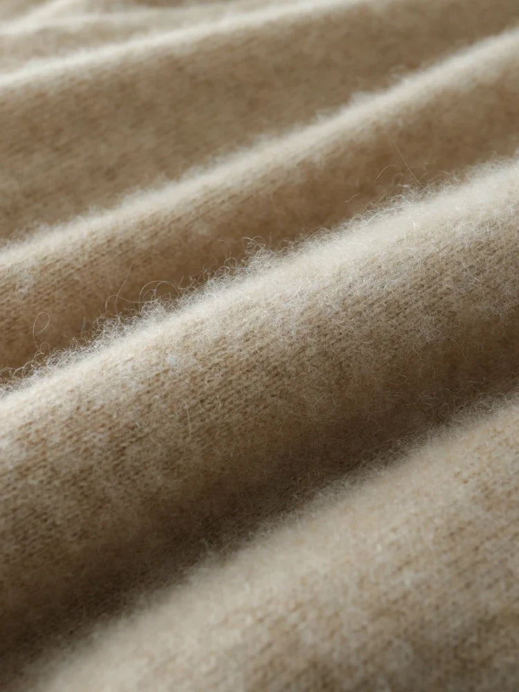 Women’s Helen cashmere sweater by Christine Brewer, featuring a soft, cozy knit in a stylish design.