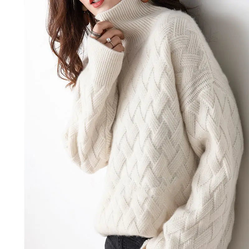 Alma | Cashmere Turtleneck Sweater for Women