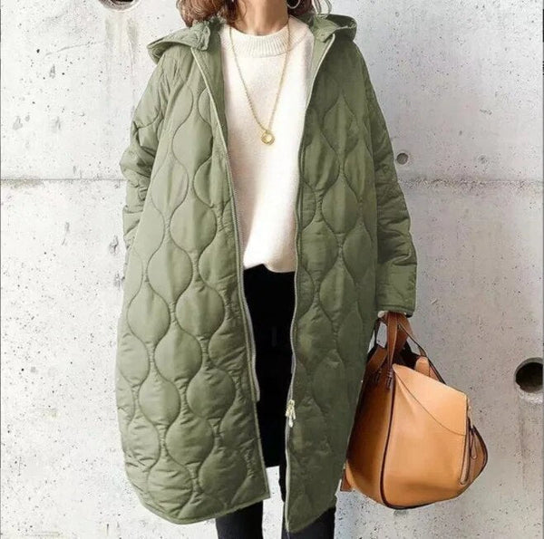 Julianne | Quilted Hooded Coat for Women