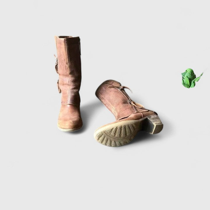 Elarisse | Cowboy Boots Western Boots Ankle Boots Women Winter Fall Casual Versatile Country