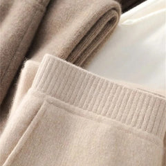 Women's loose pull-on joggers by Christine Brewer, comfortable casual pants with relaxed fit, suitable for everyday wear.
