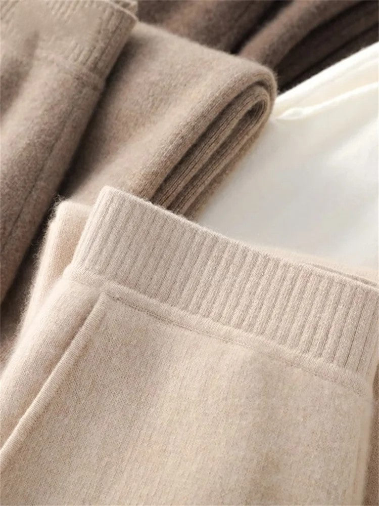 Women's loose pull-on joggers by Christine Brewer, comfortable casual pants with relaxed fit, suitable for everyday wear.