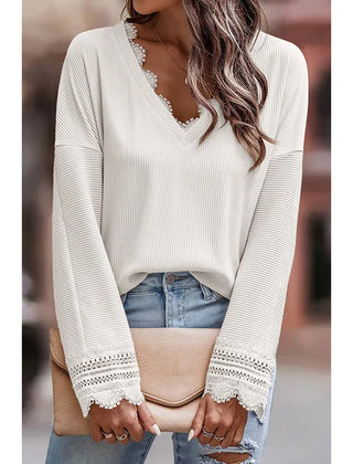 Women's Hadley knit sweater by Christine Brewer, featuring a cozy, stylish design in soft fabric with a ribbed neckline and cuffs.