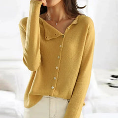 Christine Brewer Dorothy knit sweater for women, showcasing a cozy, stylish design in soft fabric, perfect for casual wear.