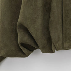 Willow oversized zip-up overshirt jacket for women by Christine Brewer, shown in black with a front zipper and relaxed fit.