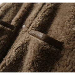 Glamorous faux fur coat for women by Christine Brewer, featuring plush, soft faux fur with a stylish, elegant design.
