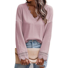 Christine Brewer Hadley knit sweater for women, soft and cozy, featuring a classic fit and ribbed cuffs, shown in a neutral color.