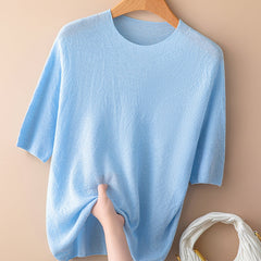 Christine Brewer Frankie wool sweater for women, featuring a cozy knit design in a versatile style.