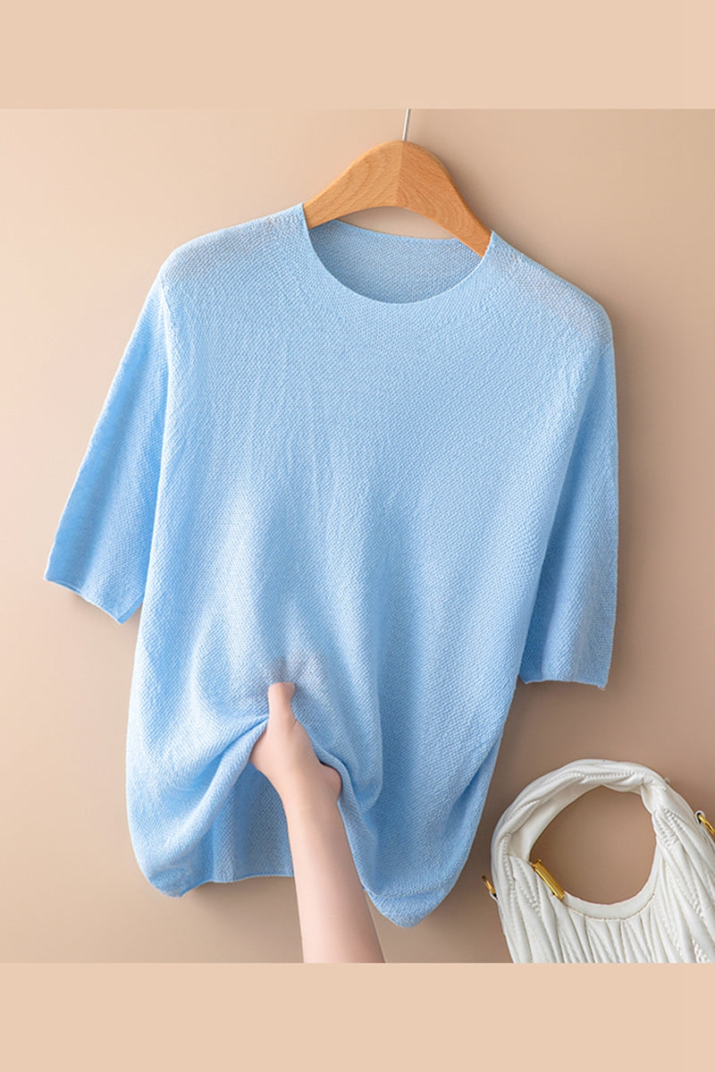 Christine Brewer Frankie wool sweater for women, featuring a cozy knit design in a versatile style.