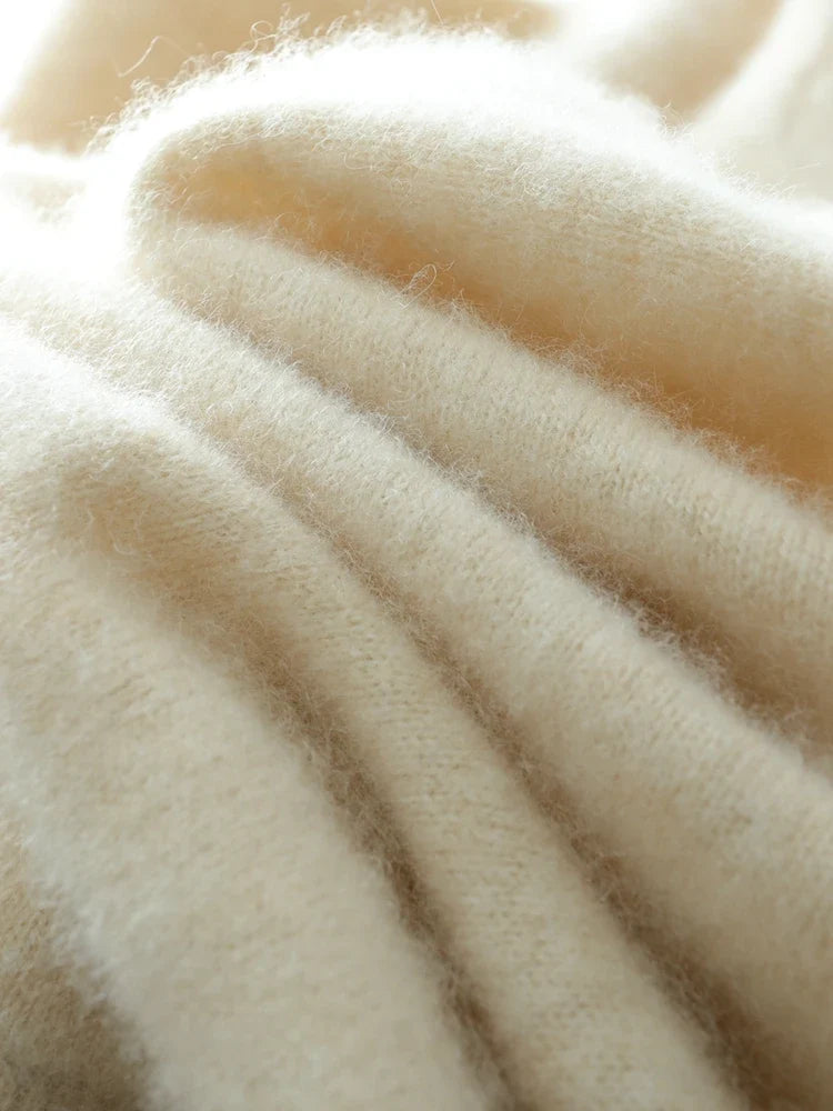 Helen cashmere sweater for women by Christine Brewer, featuring a soft, cozy knit in a stylish design.
